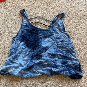 Forever 21, tie dye blue, size small